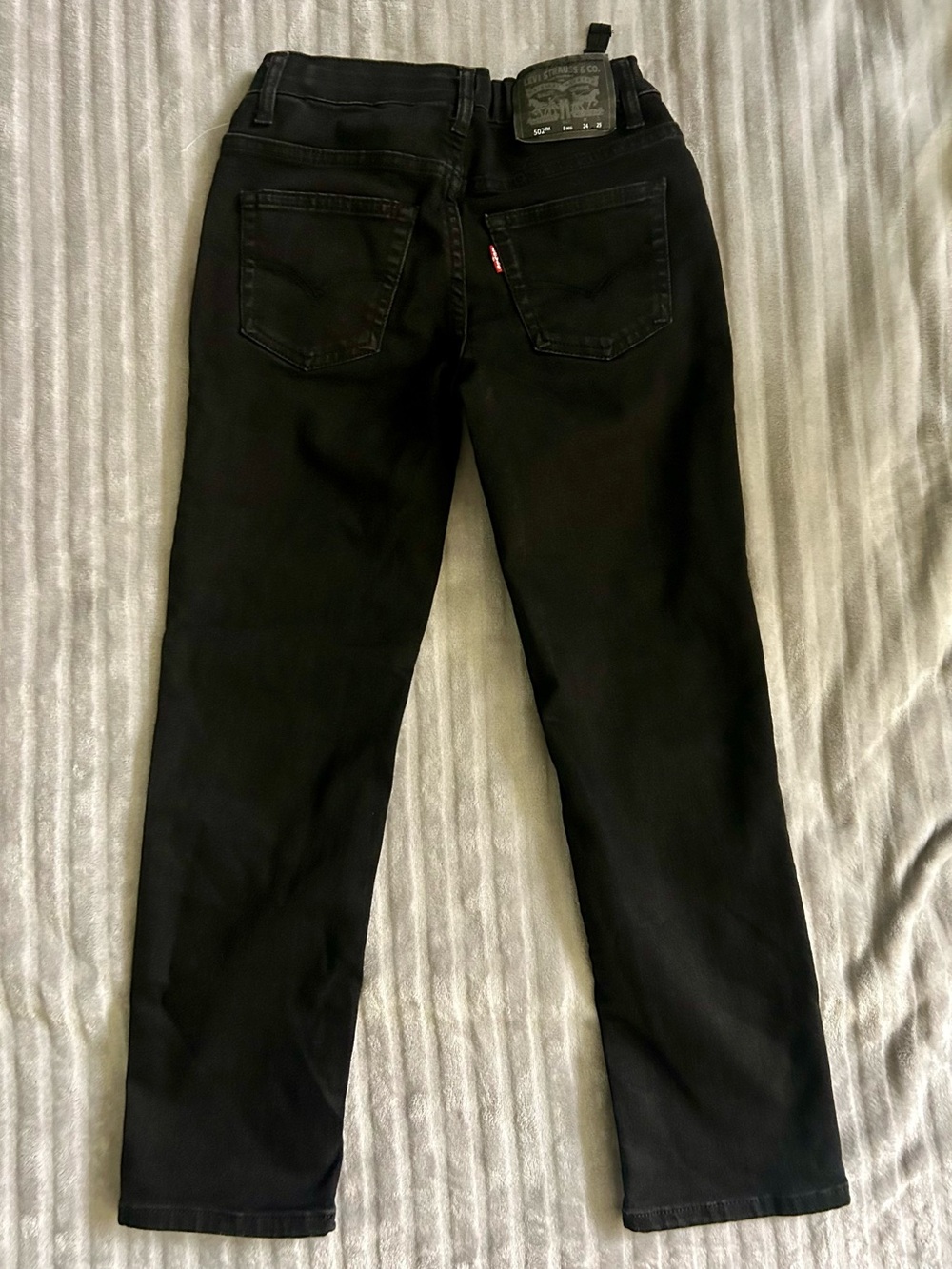 Levi’s Boys 502 Regular Taper Pants Bundle (Set of 2) Size 8 - Picture 3 of 13